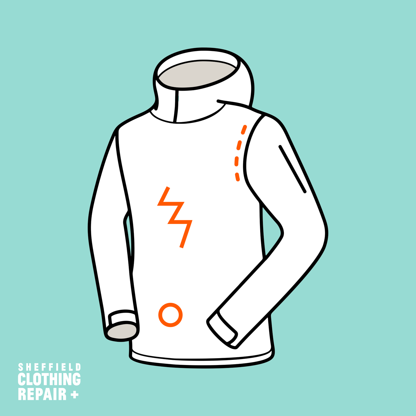 Waterproof and Shell Jacket - Tear or Hole