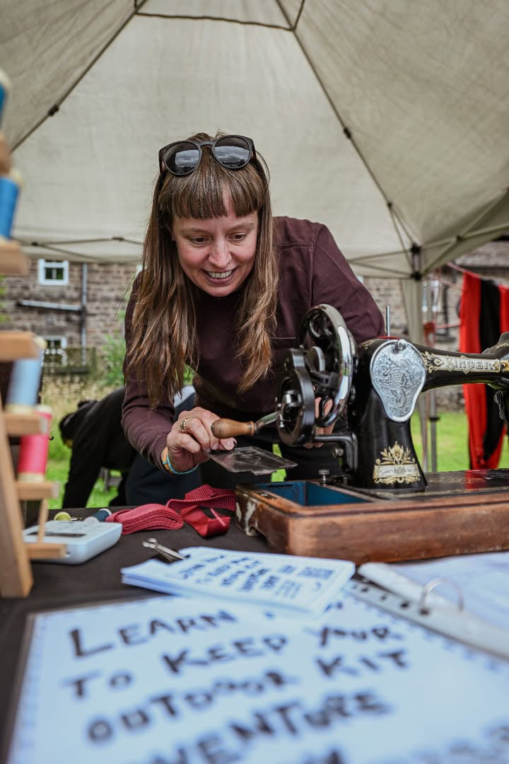 Clothing Clinic - October 4th - Outside, Hathersage